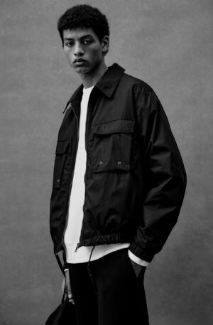 loose fit utility jacket