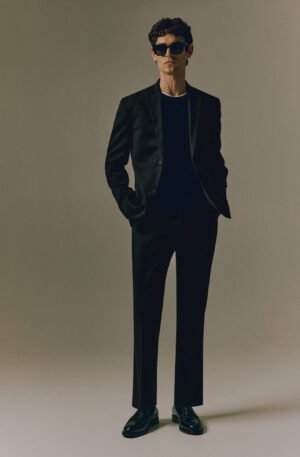 slim fit suit pants