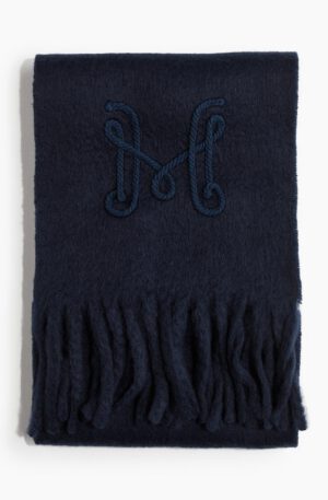 embroidery detail scarf