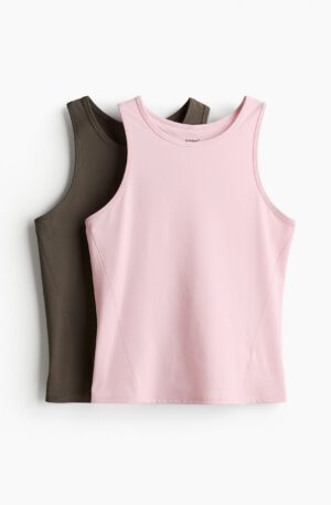2 pack activewear tanks with drymove™