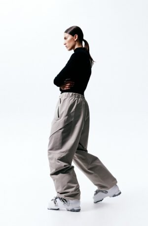 padded baggy ski pants with stormmove™